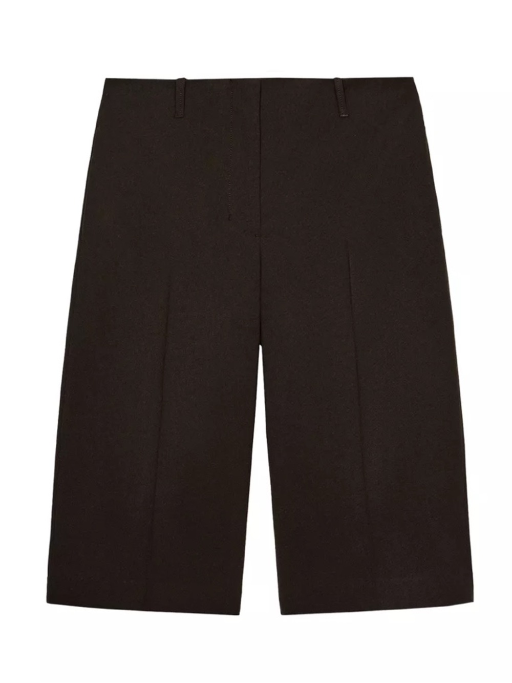 Zara Chocolate Brown Tailored Shorts